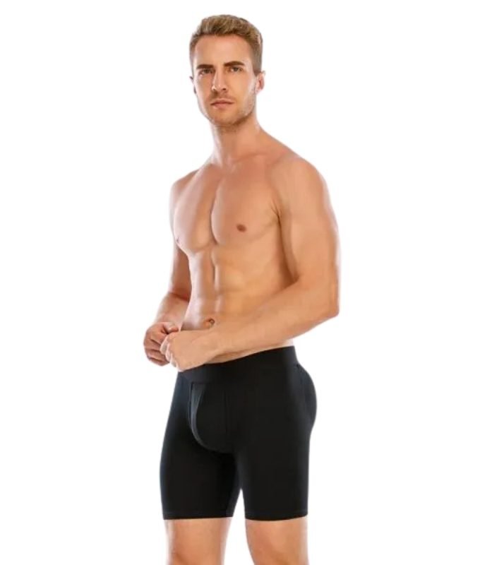 Boxershort Hinten und vorne gepolstert Unterhose Herren Push Up Unterhose Männer